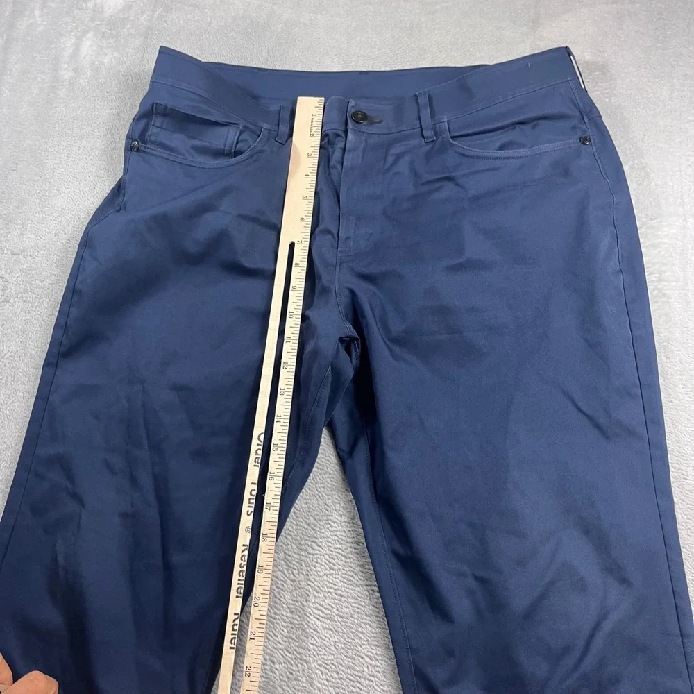 Public Rec All Day Every Day 5-Pocket Pants Mens 34x30 Navy Blue Technical Chino
